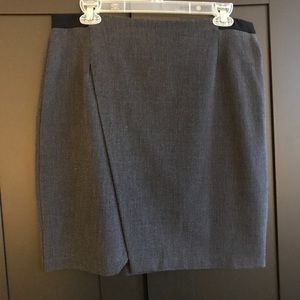 Grey pencil skirt
